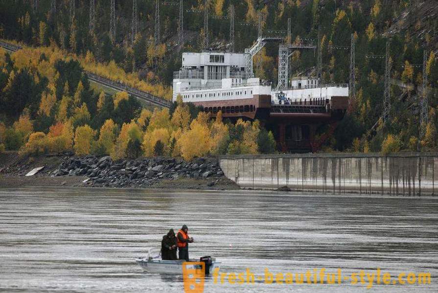 Krasnojarskas rezervuaras - saugomų vietų Sibire