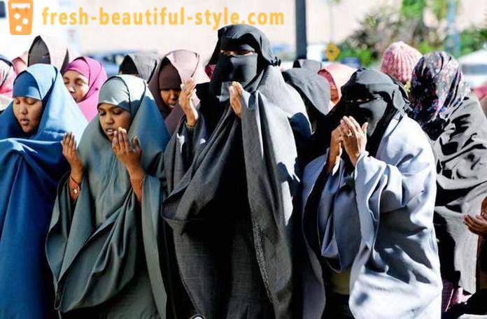 Kas yra šydas? Moterų viršutiniai drabužiai musulmonų šalyse