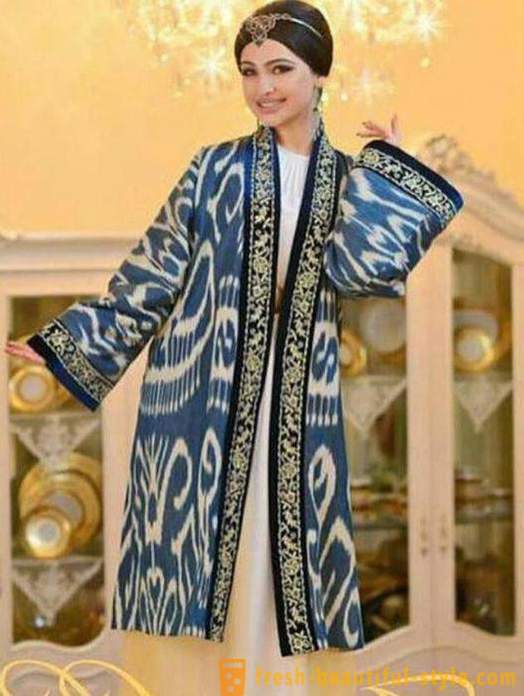 Uzbekų suknelės: skiriamieji bruožai
