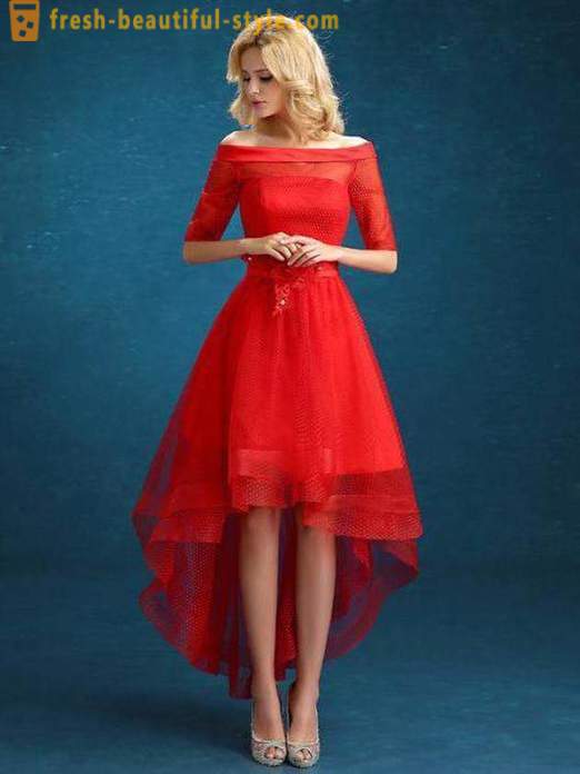 Raudona Kokteilinė suknelė: kaip pasirinkti ir ką dėvėti