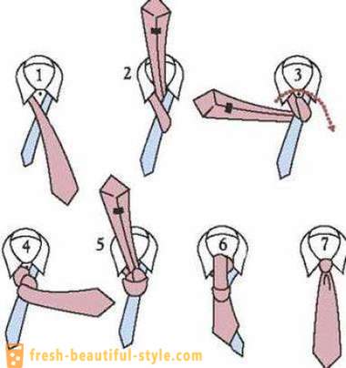 Kaip susieti kaklaraištis Windsor mazgas