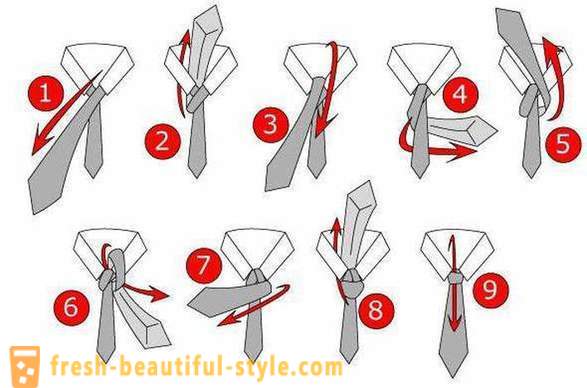 Kaip susieti kaklaraištis Windsor mazgas