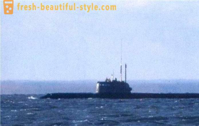Paslapčių slapčiausius Rusijos povandeninis laivas