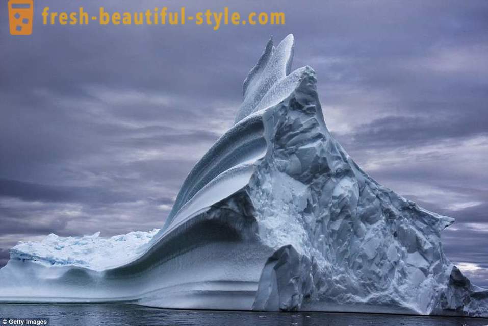 Camye pasaulio senovės ledkalnių