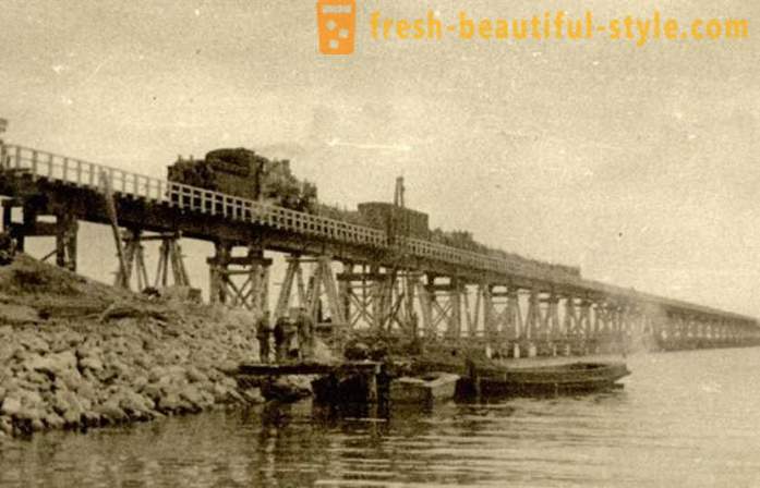 Krymo tiltas, kuris buvo pastatytas TSRS