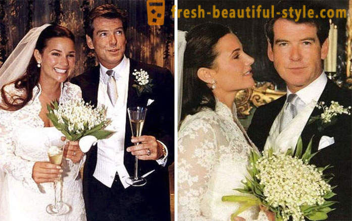 Pierce Brosnan ir jo žmona šventė savo sidabro vestuves