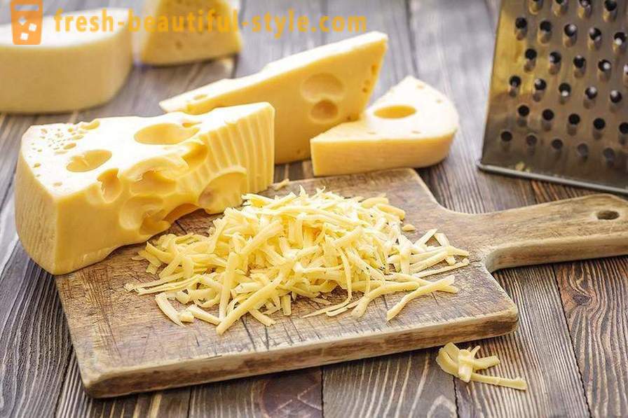Kaip ne gauti riebalų iš sūrio