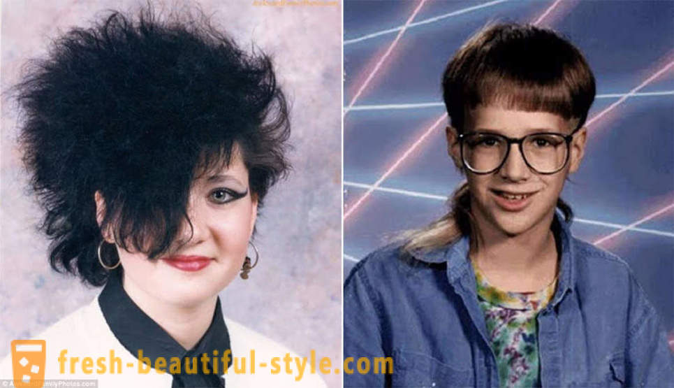 Trendy šukuosena 80s 90s