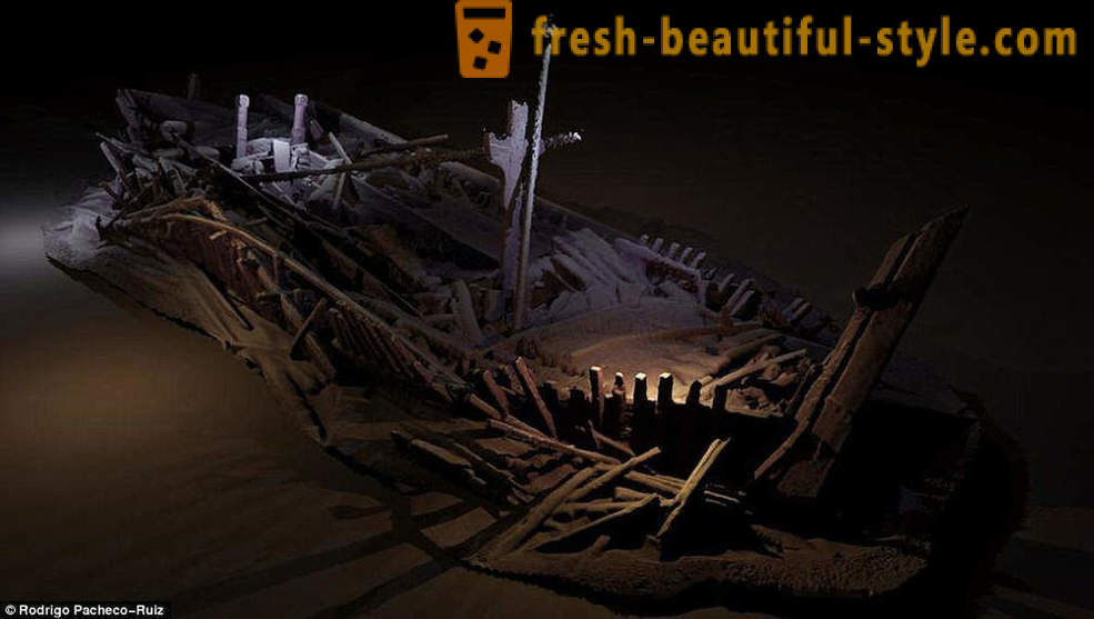 Senovės laivų kapinės Juodojoje jūroje