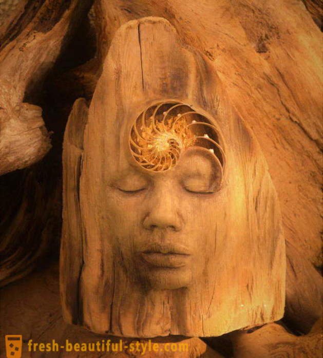 Sveiki atvykę į istoriją: stulbinantis skulptūras iš Driftwood, žiūri, kas nesąmoningai tiki stebuklais ir magija