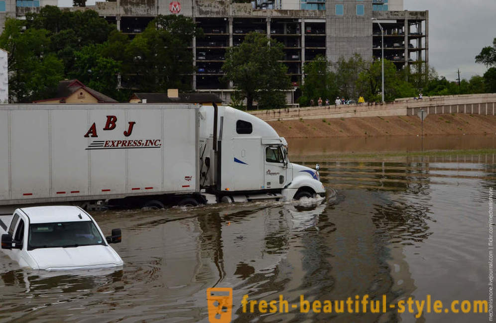 Istorinis potvynis Houston