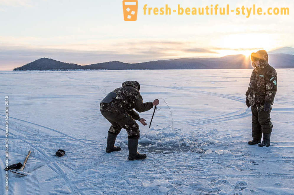 Kaip rybinspektory ant Baikalo