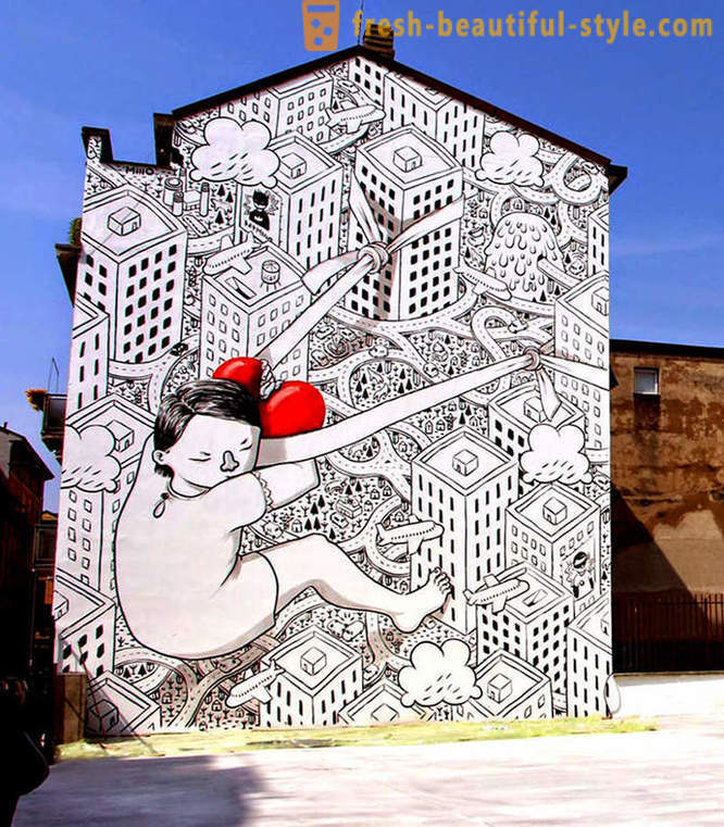 20 darbai gatvės menas, kuris žavėjo mus 2015