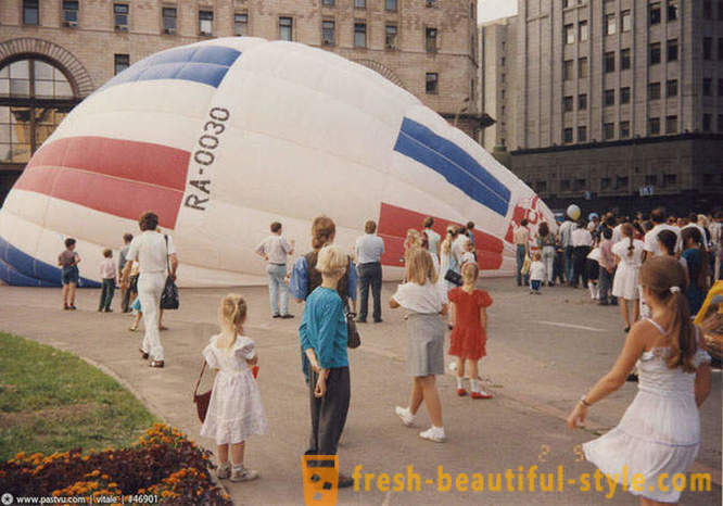 Pasivaikščiojimas Maskvoje 1995