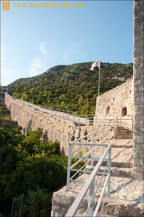 Pasivaikščiojimas Kinijos Kroatijos pusiasalyje sienos