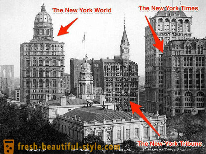 Gražus senas pastatas Niujorke, kurių nebėra