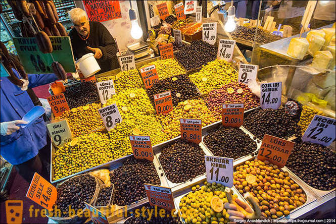 Rinkos Walk prieskoniai Stambule