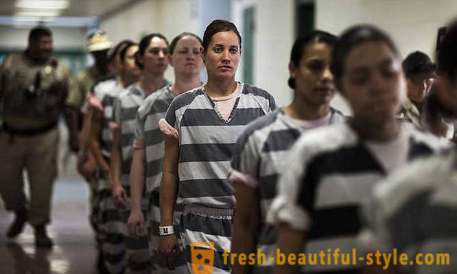 Darbo dienomis moterų kalinių JAV kalėjime