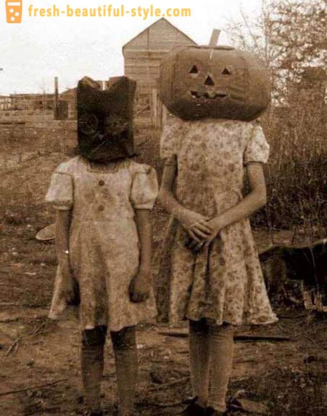 Seniausi ir keistų kostiumai Helovinas