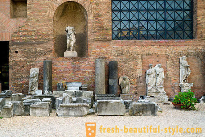 Pasivaikščiojimas senovės pirčių Romoje