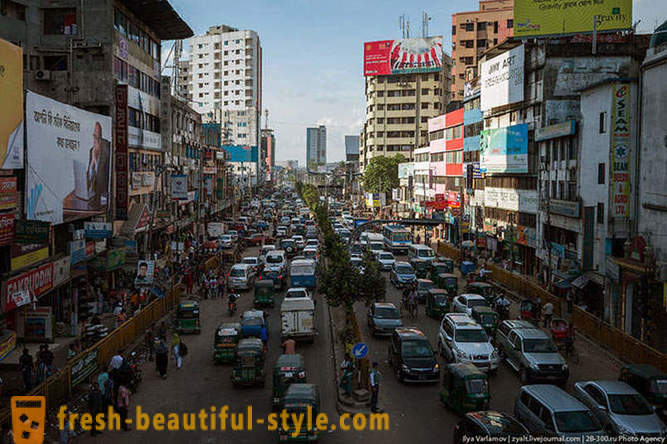 Daka - kapitalas Bangladešas nuostabios