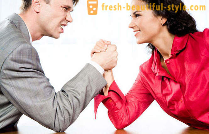 Santykiai - Konfrontacija tarp vyrų ir moterų