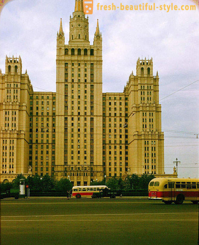Maskva, 1956, į Jacques Dyupake nuotraukomis