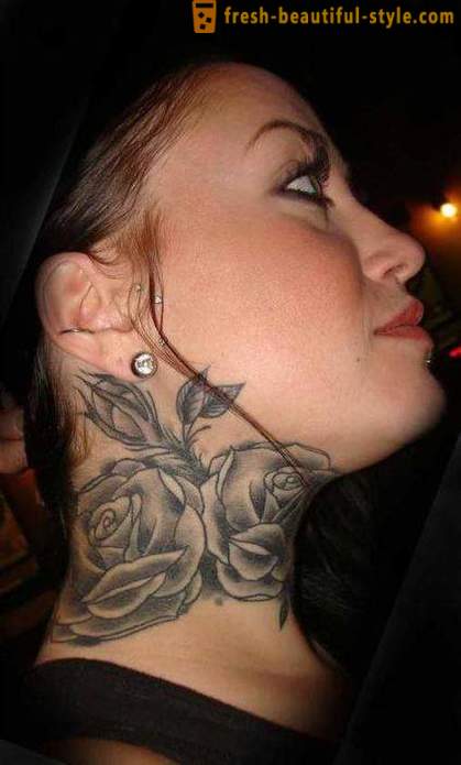 Gėlių tatuiruotės - originalus būdas išraiškos