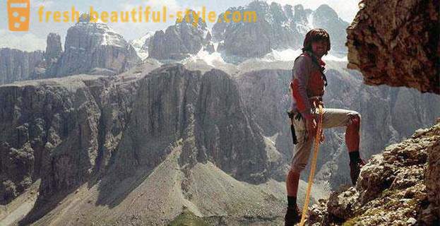 Alpinizmo legenda Reinhold Messner: biografija