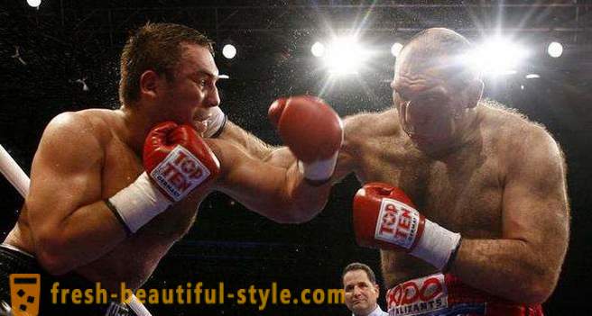Ruslanas pergalę Italijoje - uzbekų profesionalus boksininkas