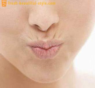 Kaip valyti raukšles ant viršutinės lūpos kosmetologijos?