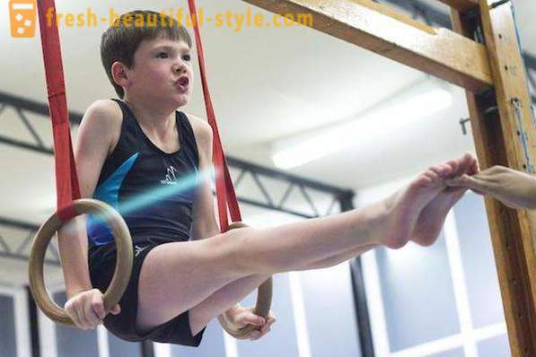 Gimnastikos žiedas - veiksminga priemonė stiprumo mokymas