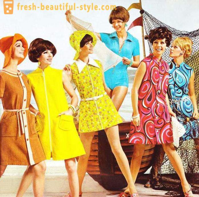 Suknelė į 60s stiliaus. suknelė modelis