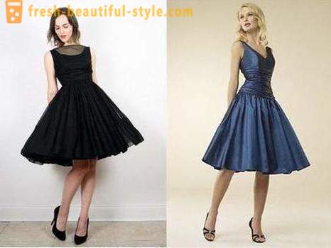Suknelė į 60s stiliaus. suknelė modelis