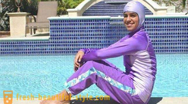 Kaip musulmonai maudymosi kostiumėliai?