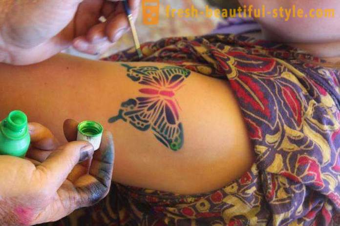 Laikinos tatuiruotes 3 mėnesius be chna ir jos taikymo naudoti