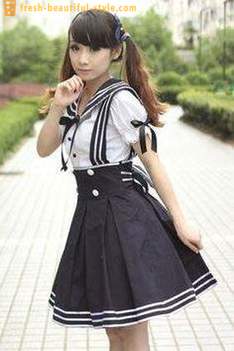 Japonijos mokyklos uniforma kaip mados tendencijos