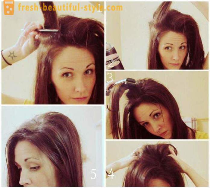 Šukuosena su gauruotas ilgais plaukais: žingsnis po žingsnio instrukcijas su nuotraukomis