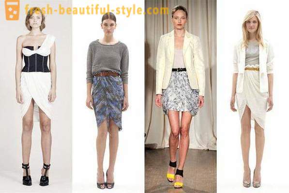 Stiliai ir tipų sijonai